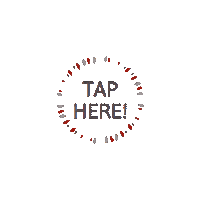 Tap Circle Sticker by The Hospitalitist