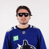 Hockey Player Yes GIF by Vancouver Canucks