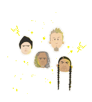 Metal James Sticker by doodleanni