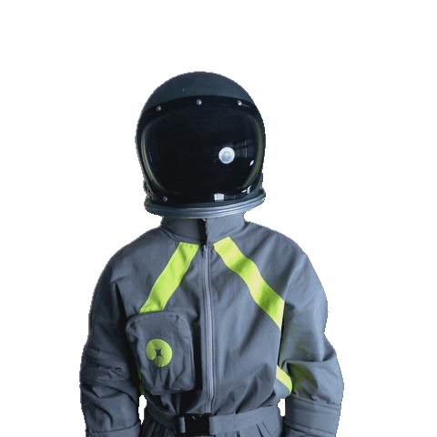 Party Astronaut Sticker by Luceo