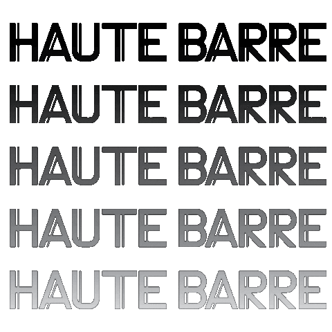 Hautebarrestudio hautebarre Sticker