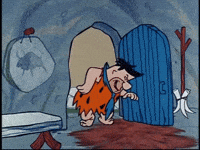 Happy Fred Flintstone GIF