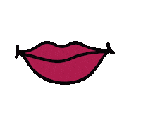 dgillaspy smile lips gum bubblegum Sticker