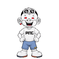 Pong Vibing Sticker by Zhot