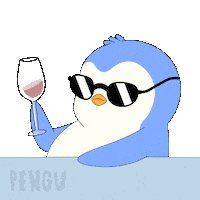 Italian Wine Sticker by Pudgy Penguins