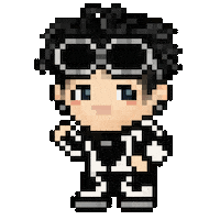Another Dimension Pixel Sticker