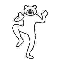 happy dance Sticker by takadabear