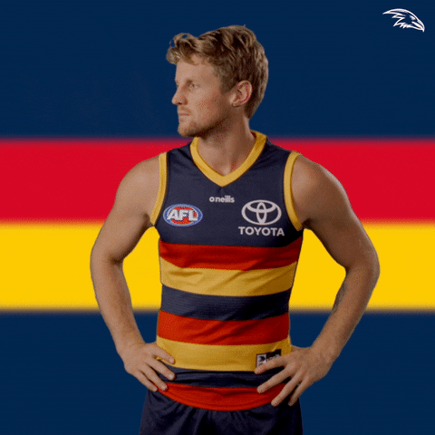 Afl Smile GIF by Adelaide Crows