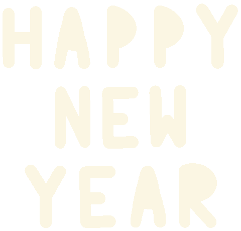 New Year Holiday Sticker