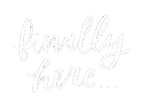 sincerelyari lettering finally at last sincerelyari Sticker