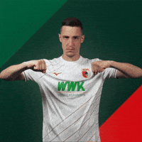 Celebration Goal GIF by FC Augsburg 1907