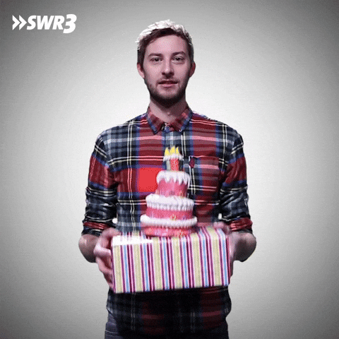 Excited Happy Birthday GIF by SWR3