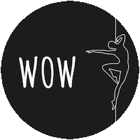 Pole Wow Sticker by Minor Poledancedresden