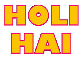 Holi Festival India Sticker by Sonamm