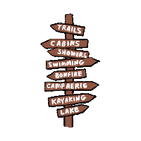 camping Sticker by Aerie