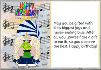 Happy Birthday Gnome GIF