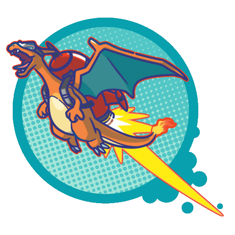 Flying San Francisco Sticker by Pokémon