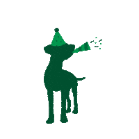 Happy New Year Pawty Sticker by Healthy Spot