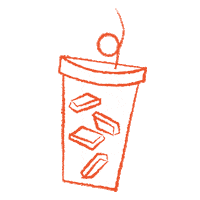 sweet tea Sticker