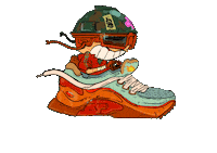 DonovannBonnet cool shoes sneakers outfit Sticker