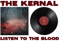 Vinyl Record Sticker by The Kernal