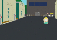 butters stotch running GIF by South Park 