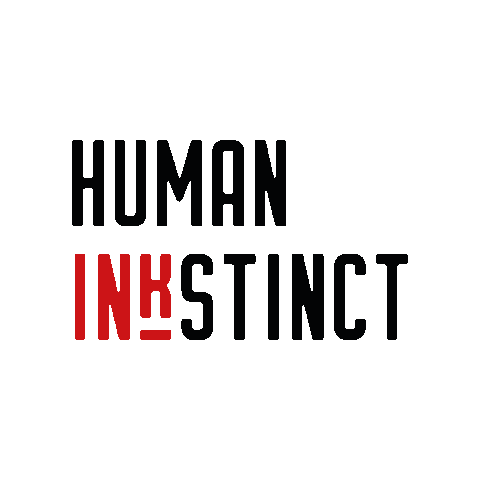HumanInkstinct giphygifmaker logo ink tattoos Sticker