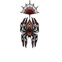 Spider Comeandgo Sticker by unfdcentral