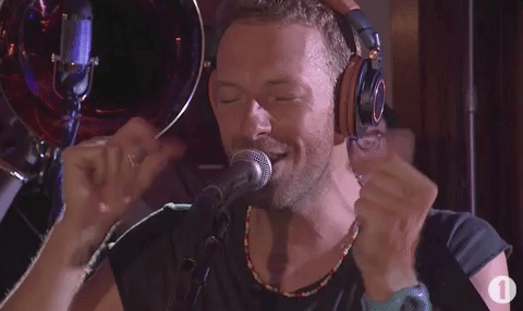 chris martin coldplay GIF by BBC Radio 1