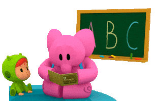 Friends 3D Sticker by Pocoyo