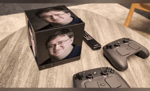 Gabe Newell Steam GIF