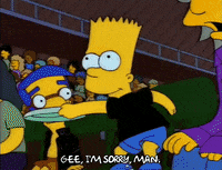 Shocked Season 3 GIF by The Simpsons