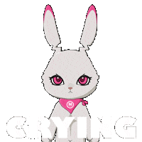 Sad Cry Sticker by Fluffey