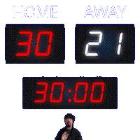 21 Away Sticker
