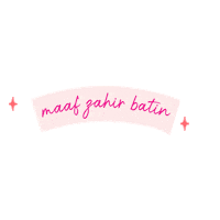 Eid Raya Sticker by Nita Cosmetics