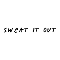 Madebymija Sweat It Out Sticker by Mija