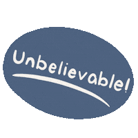 Disbelief What Sticker by mgramsstudio