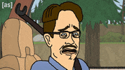 Horror Head Turn GIF by Adult Swim