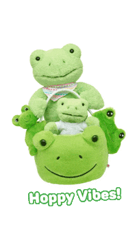 Vibes Frogs Sticker by Build-A-Bear Workshop