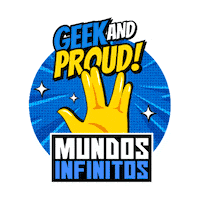 mundosinfinitos mundosinfinitos mundosinfinitosbrasil mundosinfinitosbr geekandproud Sticker