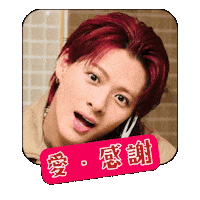 Jin Number Sticker