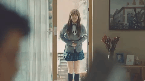k-pop bow GIF