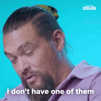 I don't have one