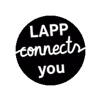 lappgroup black connect cables lapp Sticker