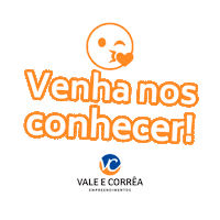 valeecorrea empreendimentos vale e correa venha nos conhecer Sticker