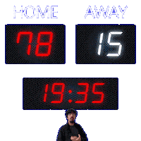 15 Away Sticker
