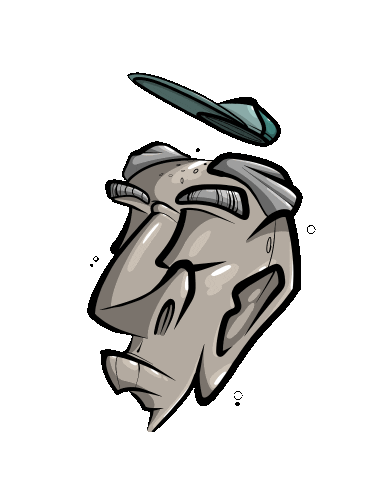 aies old oldman aies aiesoner Sticker