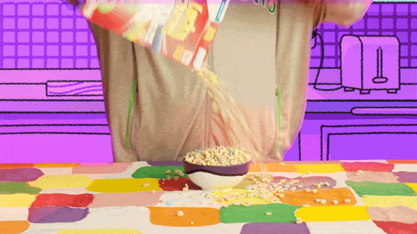 kylesauer giphyupload snack cereal lucky charms GIF