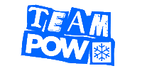 Winter Pow Sticker by Protect Our Winters Switzerland