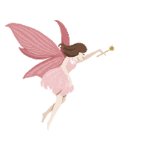 Fairy Tale Pink Sticker